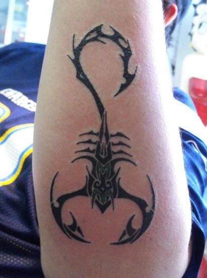 Scorpion Tribal Tattoo -mallit 5