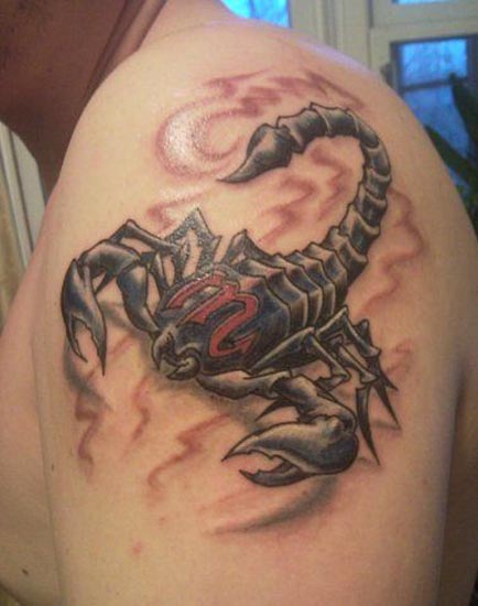 Scorpion Tribal Tattoo -mallit 9