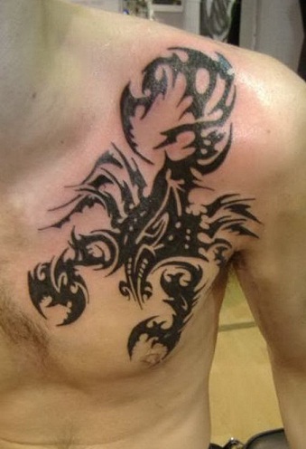 Scorpion Tatuointi miehille
