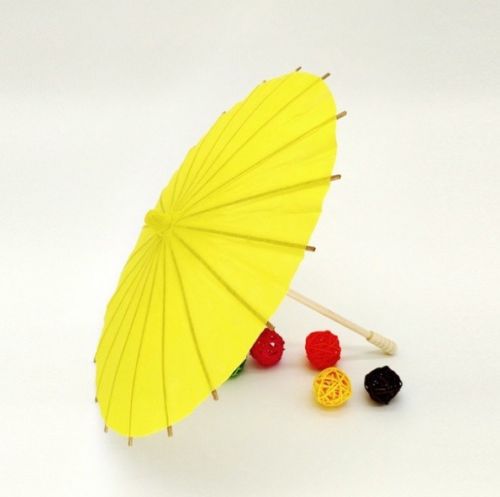 Κίτρινη κινεζική ομπρέλα