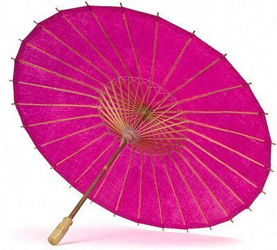 Ροζ κινεζική ομπρέλα