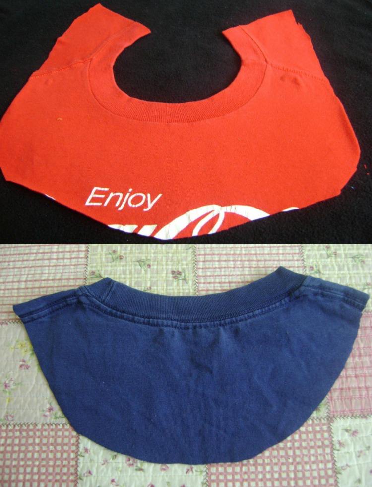upcycling-kläder-idéer-t-shirts-baby-haklappar-gör-det-själv-instruktioner