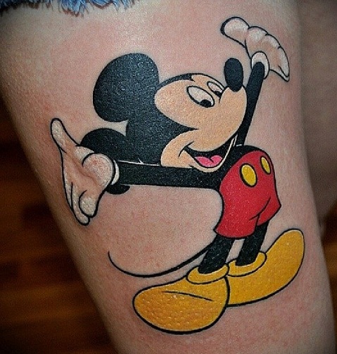 Mickey Mouse Disney Tattoo