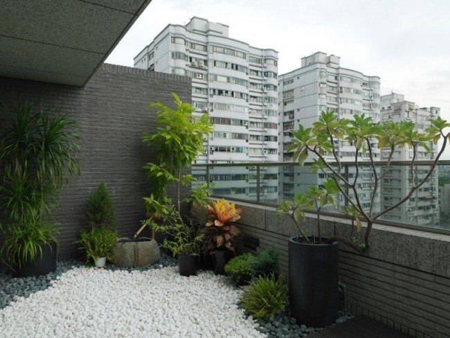 trädgård design stad lägenhet fly från vardagen