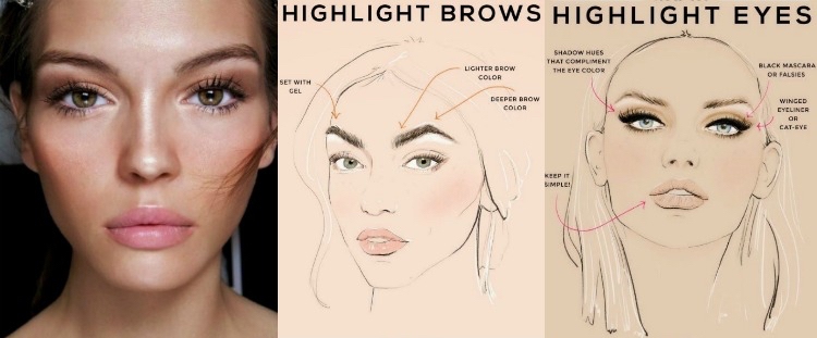 prom-make-up-kurs-höjdpunkter-applikations-instruktioner