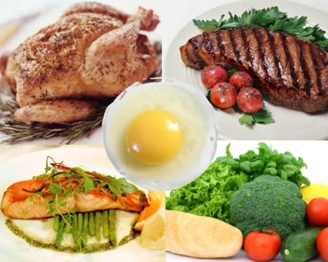 proteinrika livsmedel fisk fjäderfä ägg tomater gurkor friska