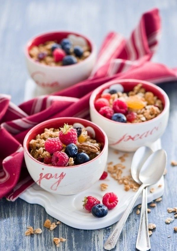 spannmål bär frukost hälsosamma viktminskning tips