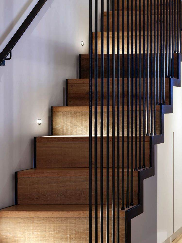 moderna idéer för trappskydd av metallstål trätrappor trappräcke trappräcke parapet parapet höjd