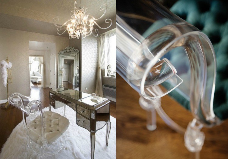 akryl-möbler-transparent-design-helena-rubinstein-stol-sminkbord