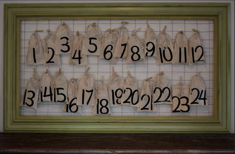 tinker adventskalender själv rampåsar gåvor