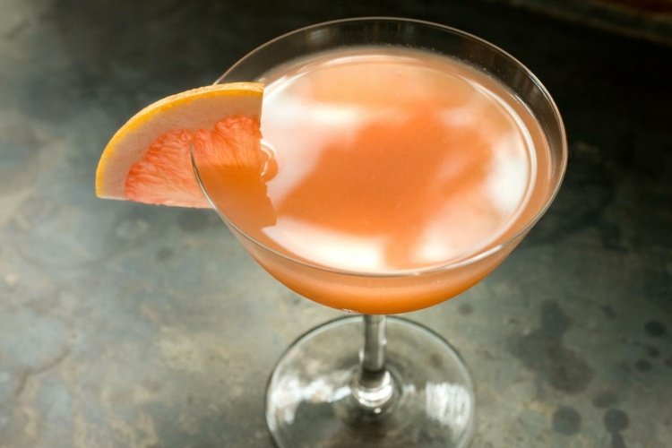 Cocktails Grapefrukt Lime Juice Pink Pearl