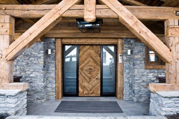 Indigo Mountain Hut-Alps Arkitektur Rustik