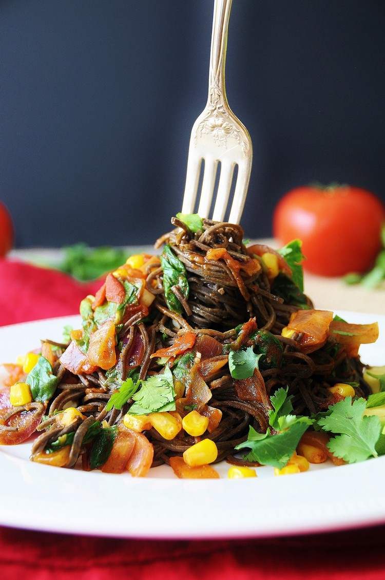 Alternativ till Pasta Black Bean Spaghetti Healthy Dinner Recept