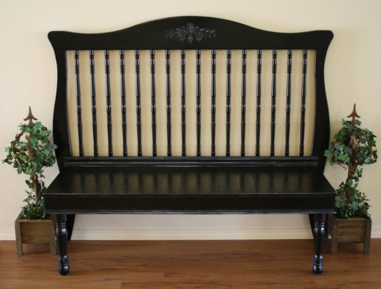 gammal babysängbänk idé recaceln ädel design