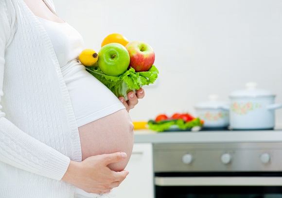 Ruokavalio raskaana oleville naisille
