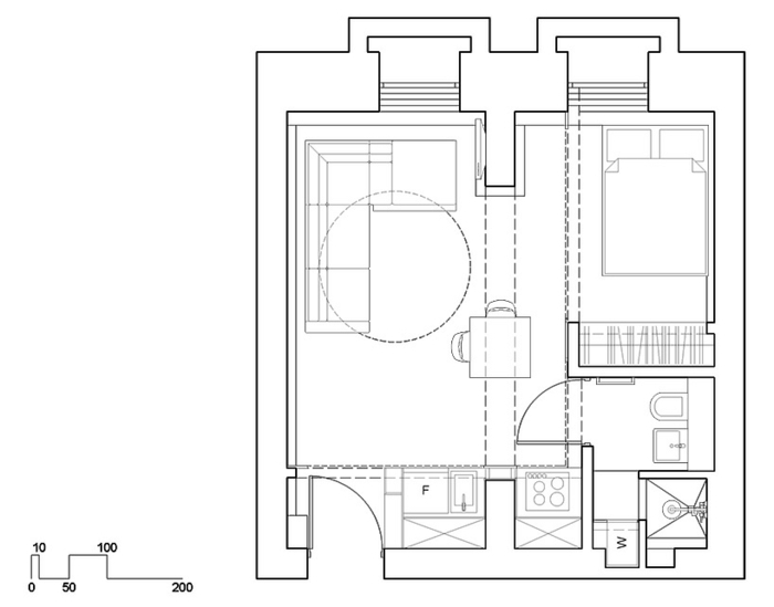 källare lägenhet design valv bostadsbyggnad planlösning