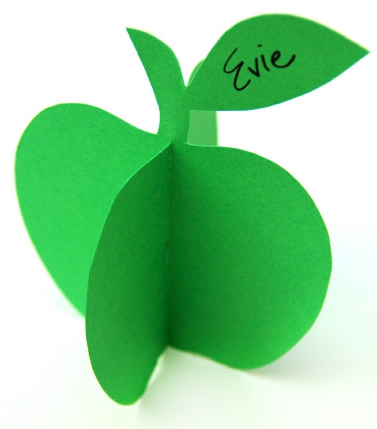 Apple-tinker-3d-green-paper-cutting-tutorial-easy