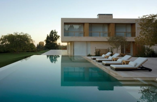 minimalistisk modern arkitektur Los Angeles