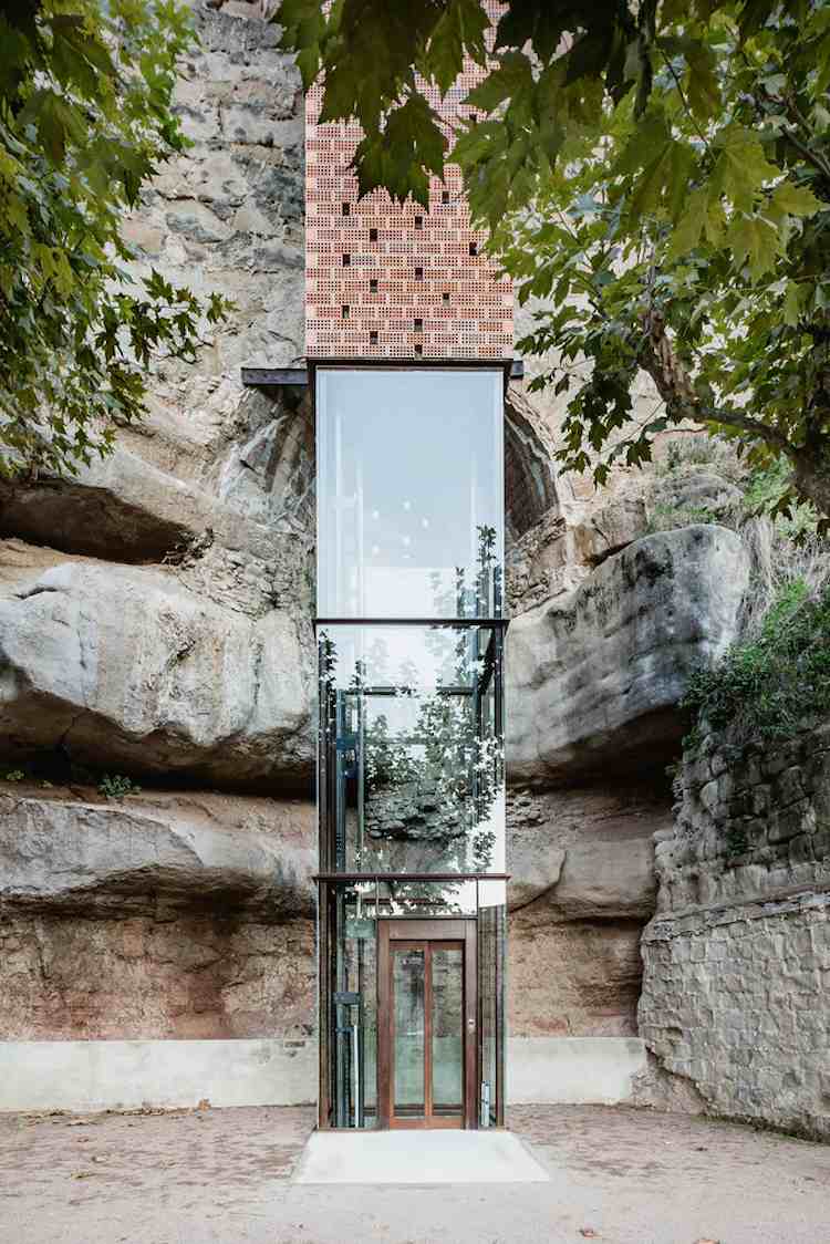 arkitektur glas stenhiss barcelona