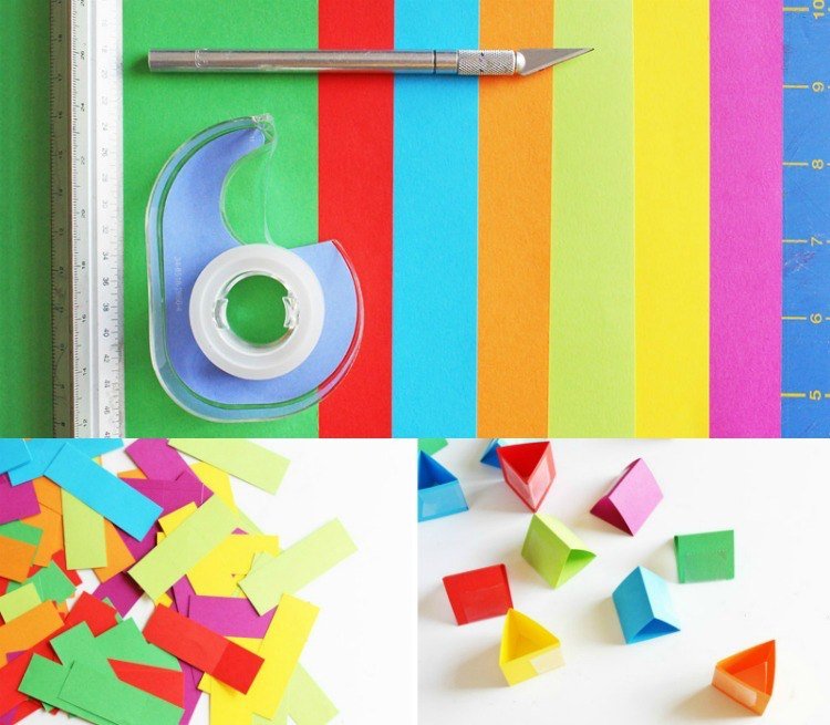 arkitektur-barn-kreativa-instruktioner-pyssel-material-papper-färgglada