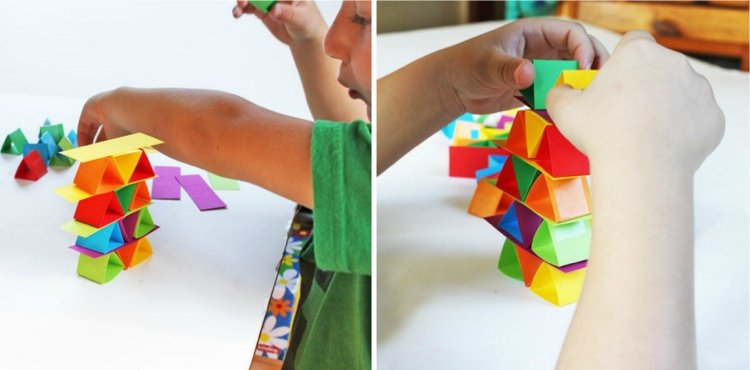 arkitektur-barn-kreativa-instruktioner-byggnad-papper-trianglar