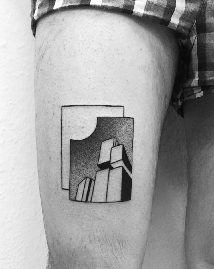 tatueringsmotiv-arkitektur-byggnad-minimalism-design-rektangel-bild