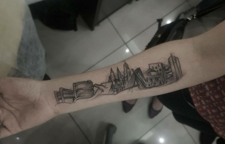 tatuering-motiv-arkitektur-underarm-idé-arkitektur-urban