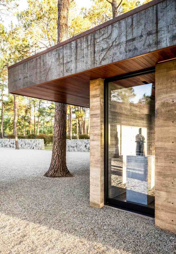 tak-trä-grus-design-utomhus-modernt-tak-idé-fönster