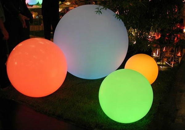Bollampa färgfilter-Led utomhusbelysning design