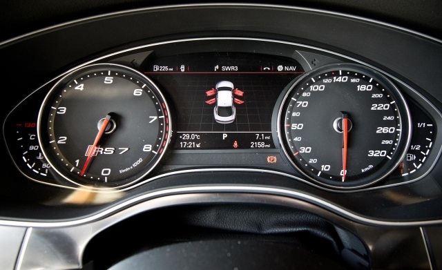 2014 audi rs7 instrumentpanel coupé
