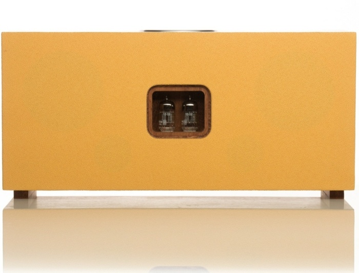 teknik högtalare tubecore duo bluetooth gul
