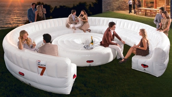 airlounge soffa uppblåsbar designer utemöbler lounge
