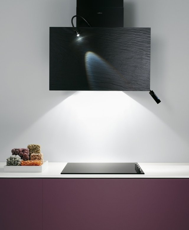 Stenhuvslampa integrerad elica modern