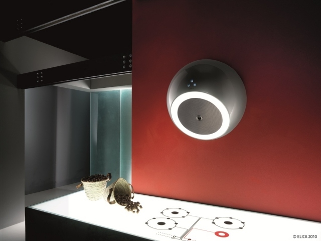 bubbla design spisfläkt väggbelysning kokplatta