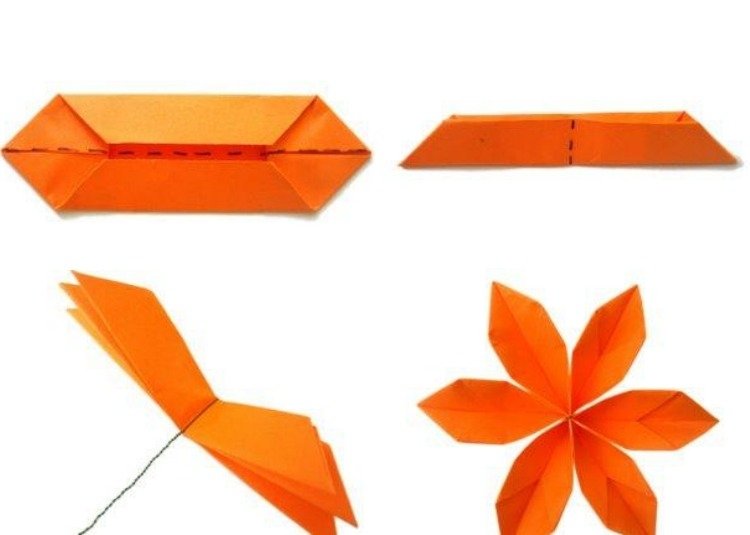 Geldschie-vik-blomma-instruktioner-origami-papper-orange-exempel