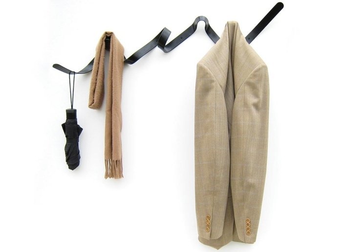 Fancy-coat krokar-bälte-look-modern-design-hall tillbehör