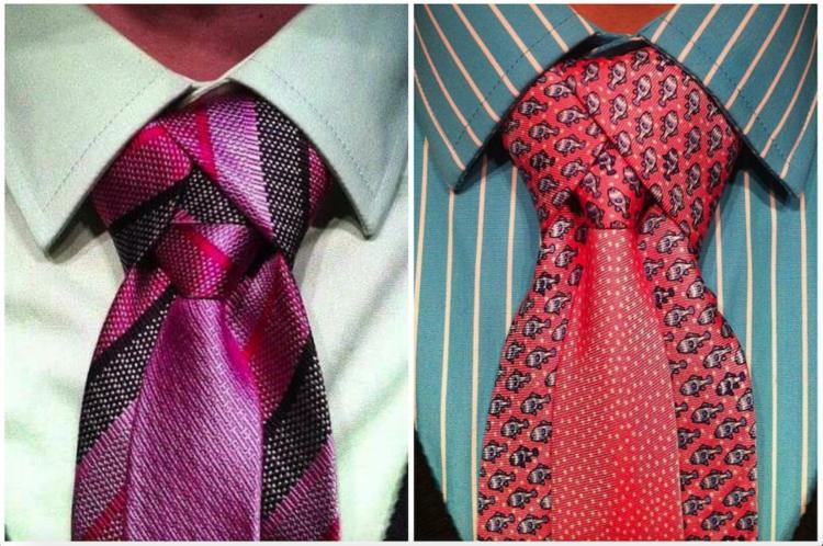 Knytknutar slipsar-jämnt-mångfärgade-slipsar-siden-slips-mönster-merovingisk-Ediety