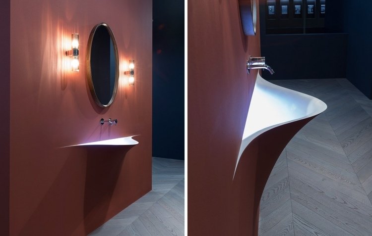 tvättställ-badrum-design-innovativ-led-belysning-ljus-passande-väggmontering-vägg-färg-röd