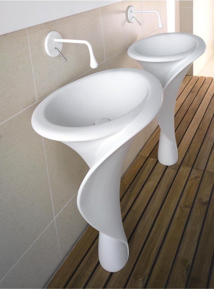 tvättställ-badrum-design-innovativ-dubbel-tvättställ-beige-vit-modern