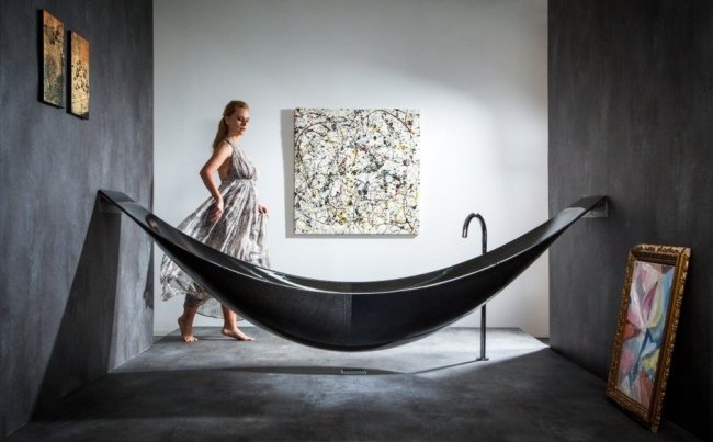 Fristående badkar plast design innovativ dekoration
