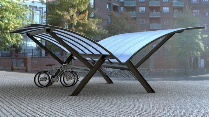 modern-parkeringsplats-cykel-parker-cykelställ-med-tak-design