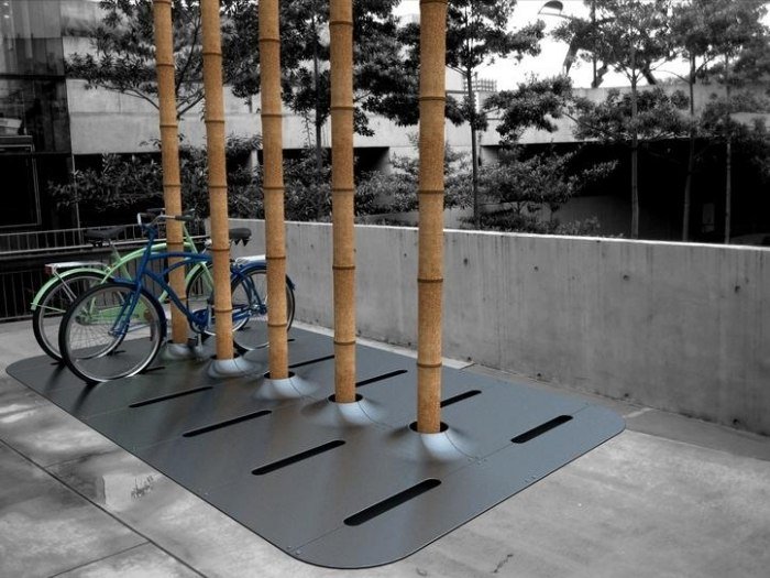 Bambustavar-cykel-park-cykelställ-design-offentliga-utrymmen-skapa