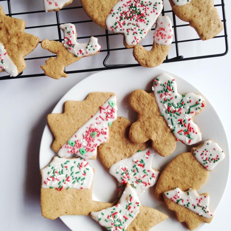 Cookie cutters recept socker sprinkles figurer