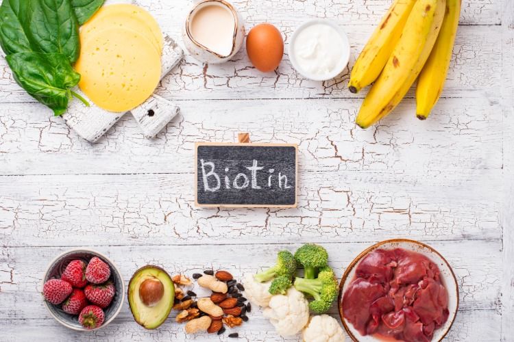 naturlig matkälla b -vitaminer biotin