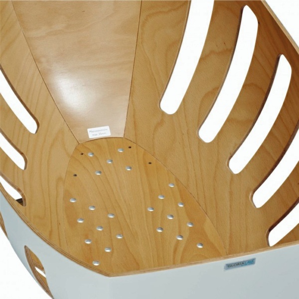 modern design trä små sidoöppningar trevlig idé