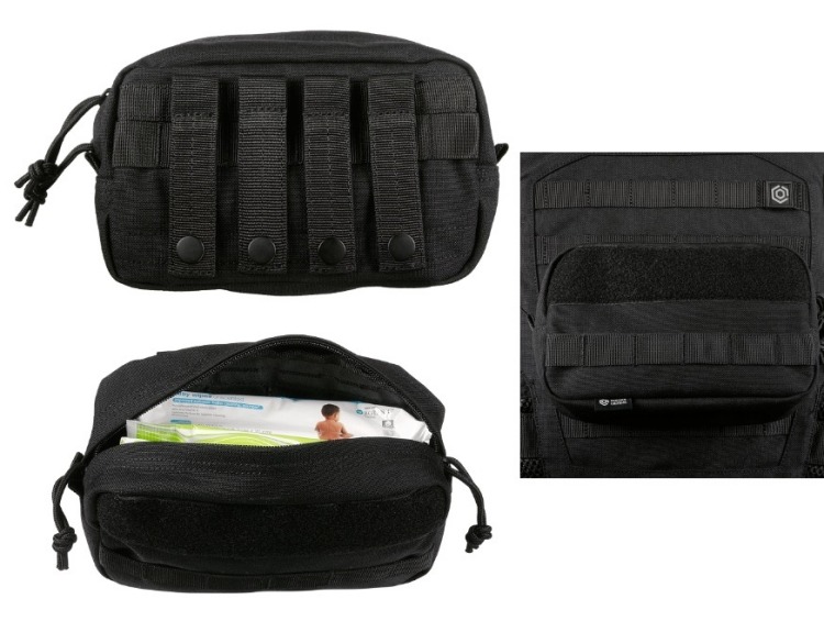 baby-tillbehör-vaeter-svart-accessoarer-bunt-väska-dragkedja