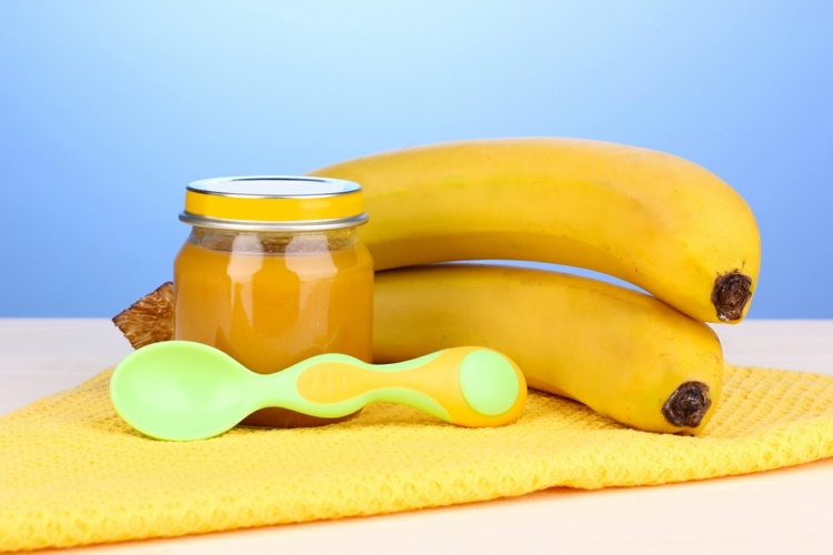 Baby gröt-recept-mango-banan-mogen-exotisk-matlagning