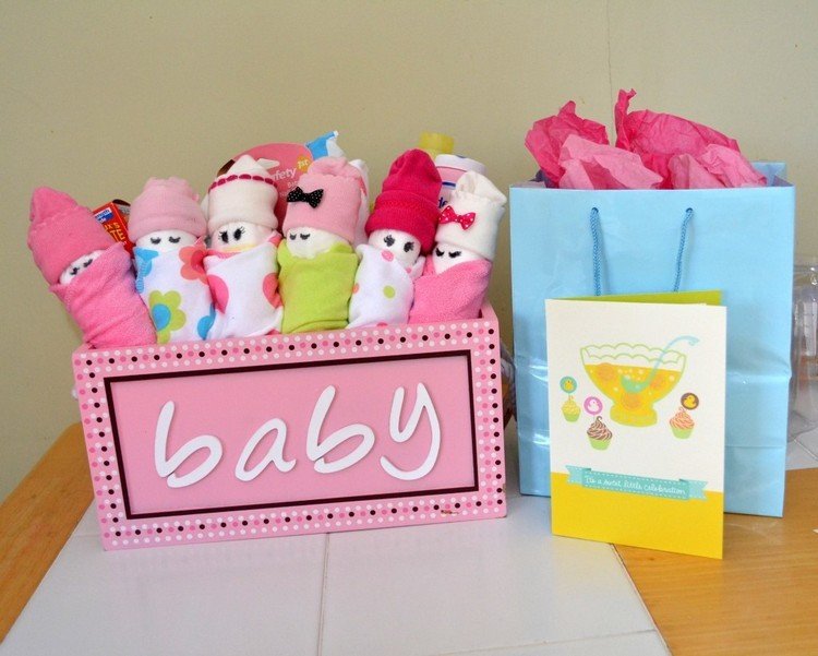 Baby gåvor för födseln tinker-blöjor-kläder-diy-idé
