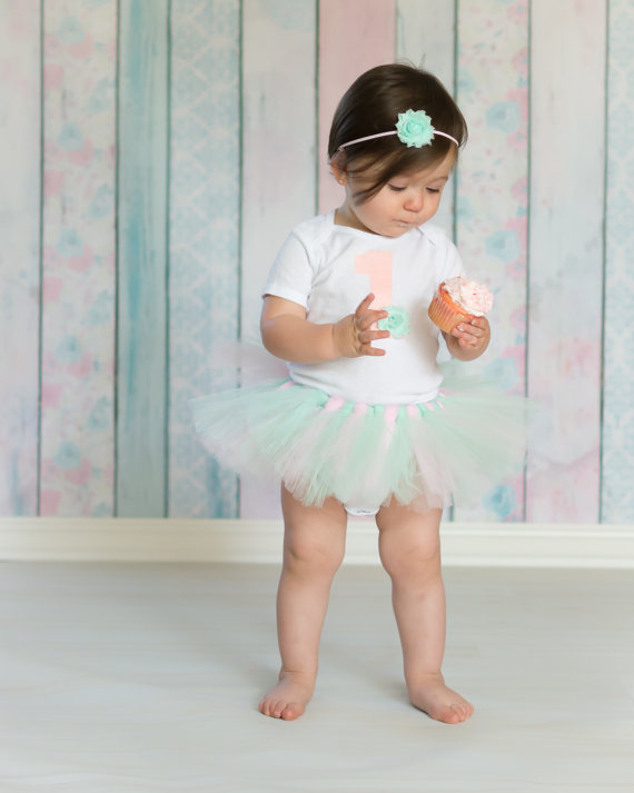 baby-mode-tutu-kjolar-mint-persika-första-födelsedag
