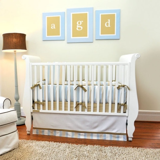 Babysäng möbler väggdekoration matta